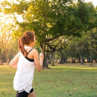 Woman running