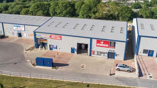 Howdens  Toolstation AtexBusiness Park Stowmarket SOLD 1.6m - 4