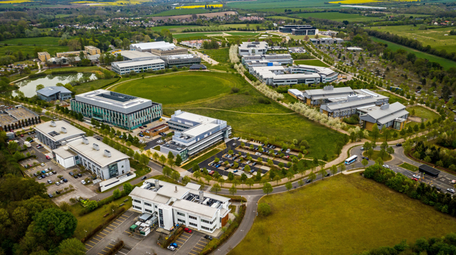 Granta Park Aerial