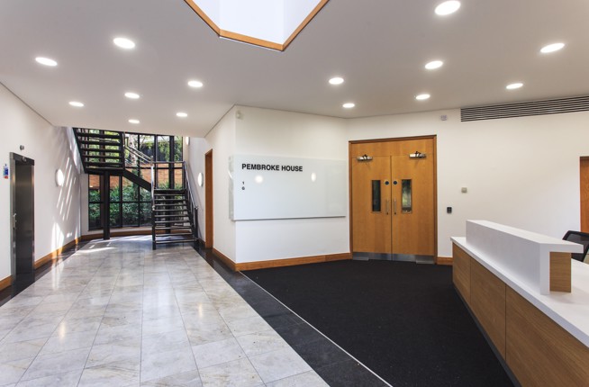 Reception, Pembroke House, Banbury