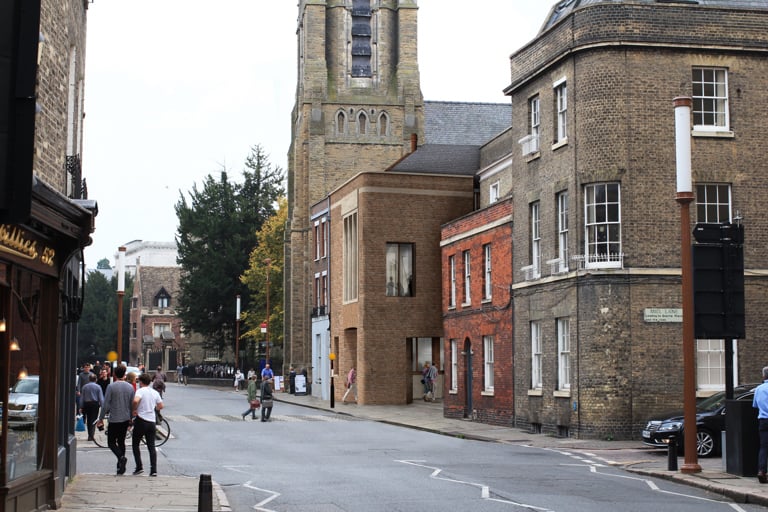 Pembroke, Mill Lane_Belisha Beacon Street View