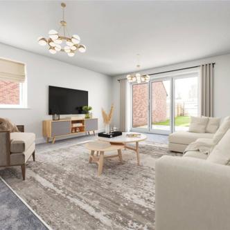 Image of plot 6 lounge with furniture harlington