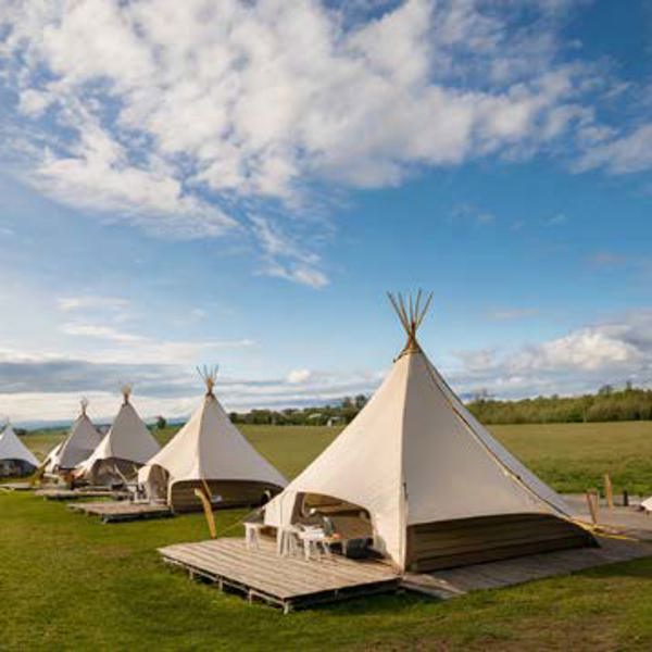 Image of Teepee tents